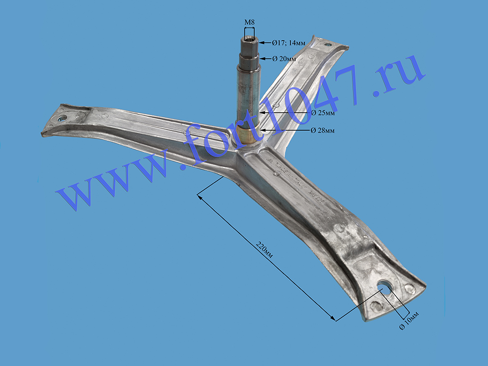 Крестовина барабана BOSCH EBI 746 88305026: