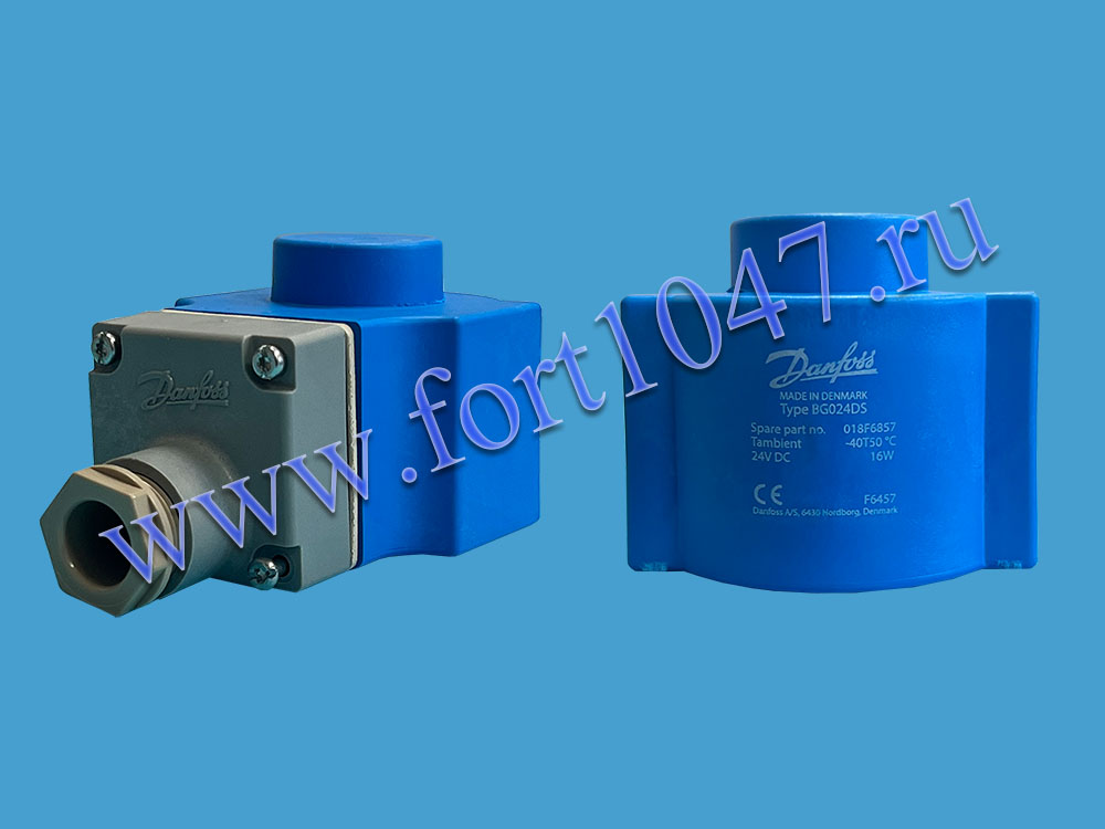 Катушка электромагнитного клапана (Solenoid coil) Danfoss 24V (018F6857)