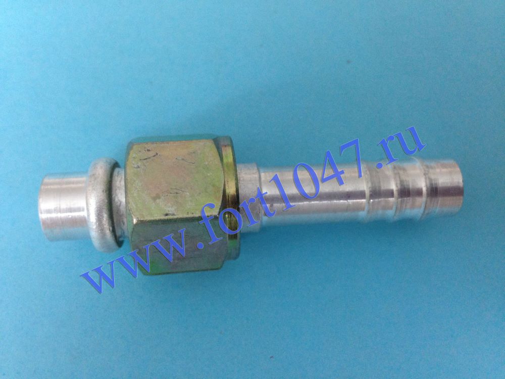 Фитинг G 6 (8мм) 180 O-Ring алюминий
