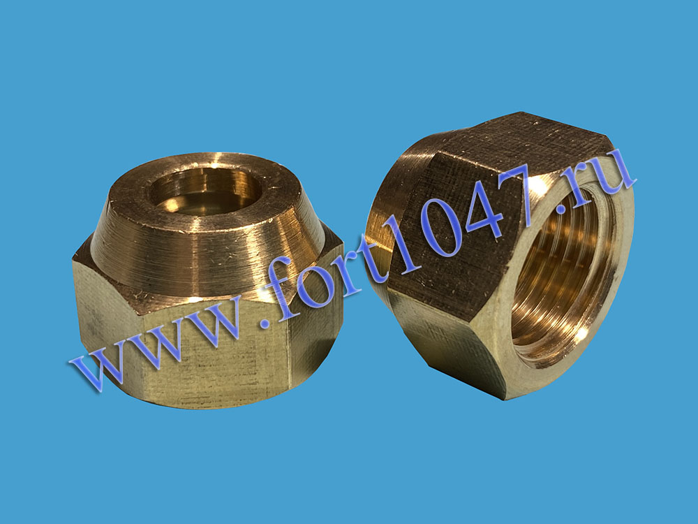 Гайка 1/4" (6,35мм)