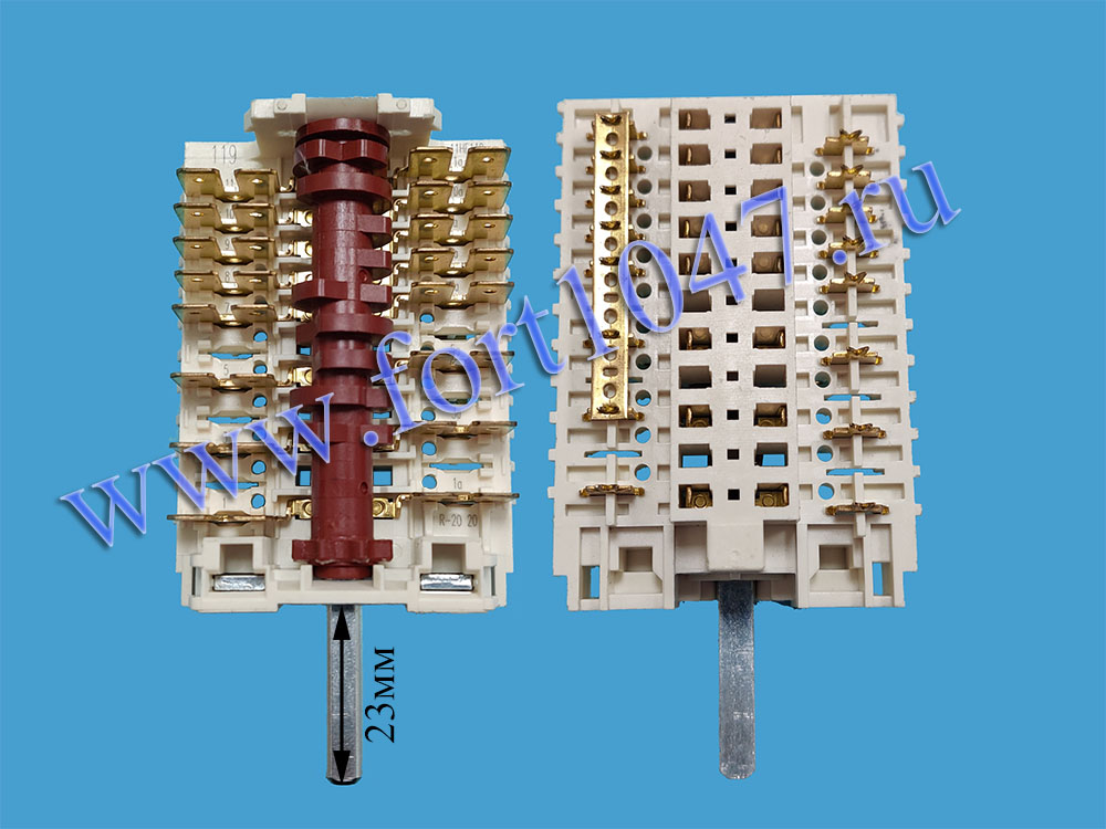 Переключатель духовки DREEFS 11HE119 INDESIT C00114510 WHIRLPOOL 482000028741