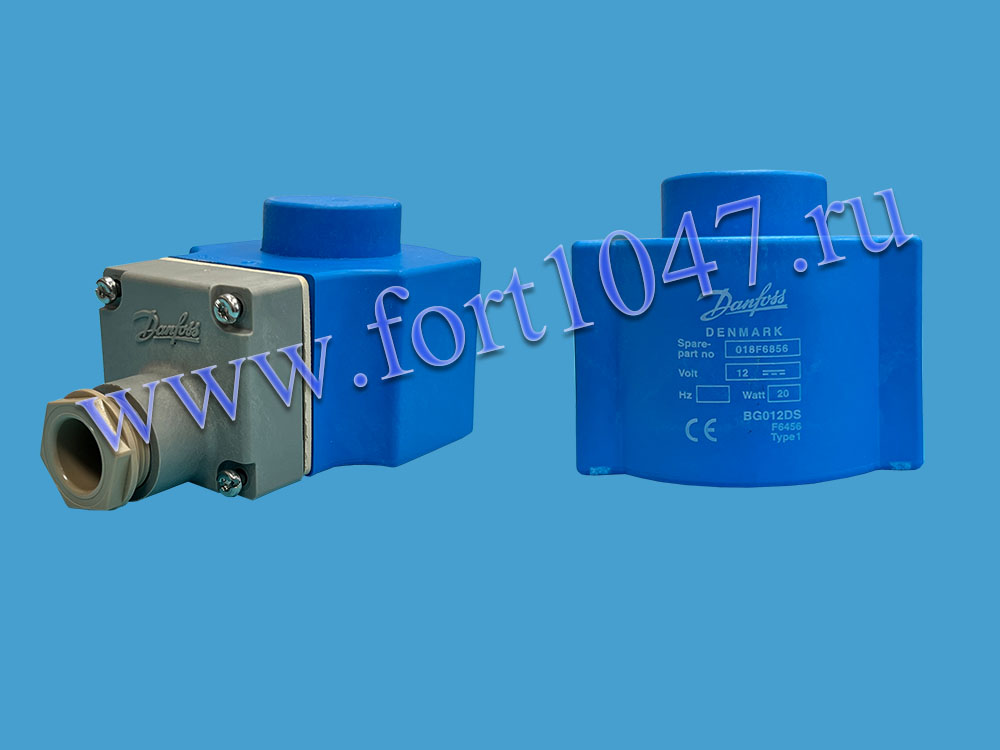 Катушка электромагнитного клапана (Solenoid coil) Danfoss 12V (018F6856)