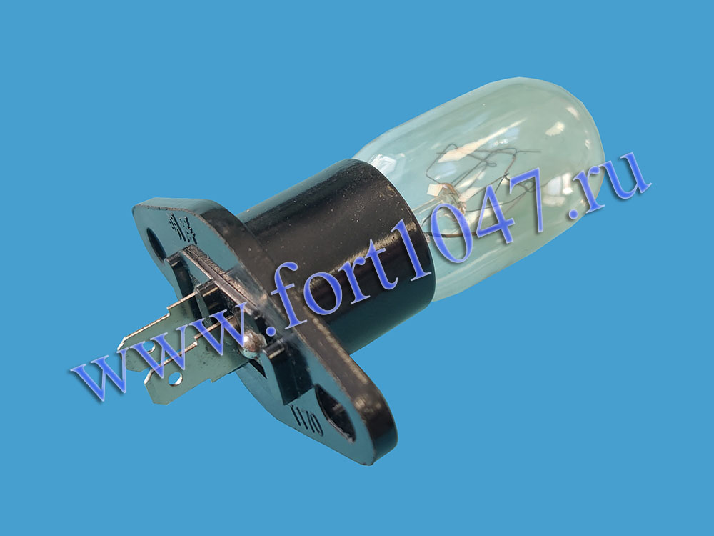 Лампочка для микроволновки 20W 230V T170 узкие контакты прямые
