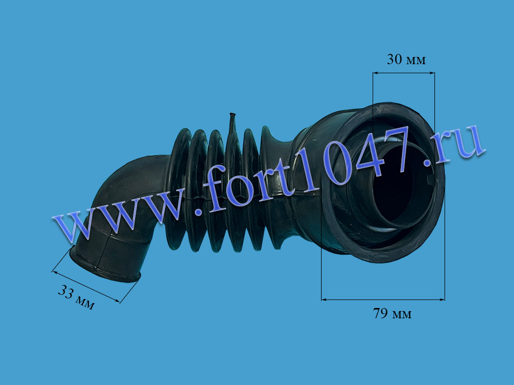 Патрубок INDESIT 385832 291060 291060 (БАК-НАСОС)